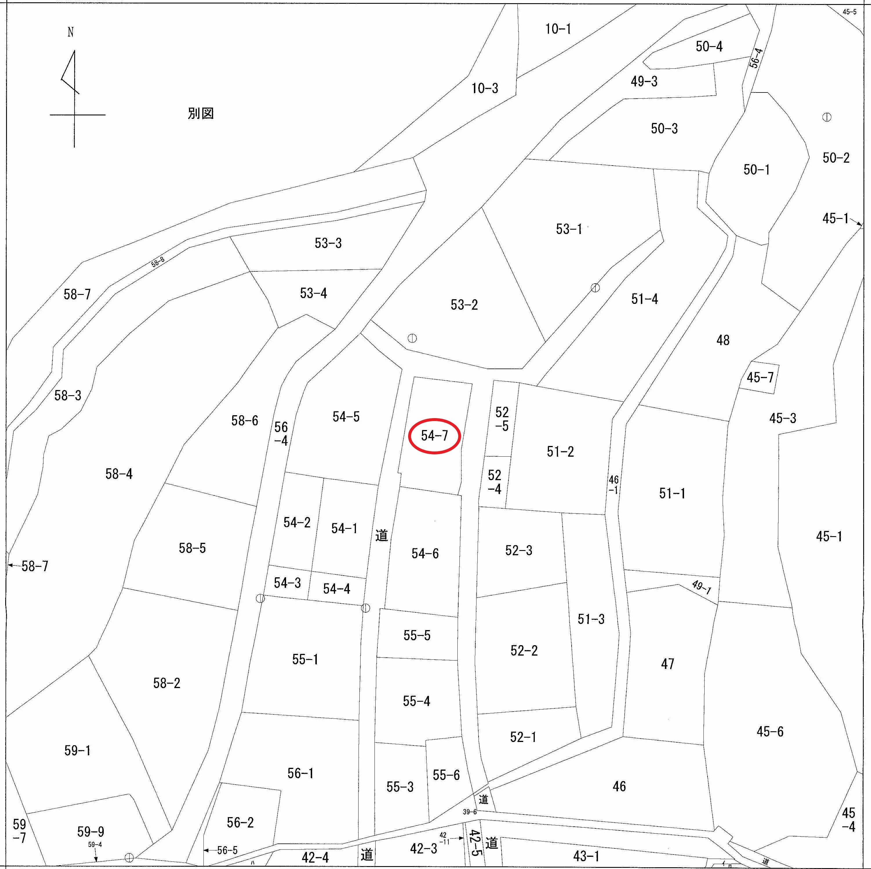 区画図